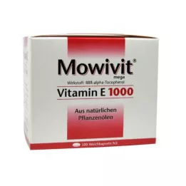 MOWIVIT Vitamin E 1000 capsules, 100 pcs