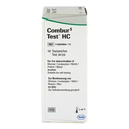 COMBUR 5 test HC test strips, 10 pcs