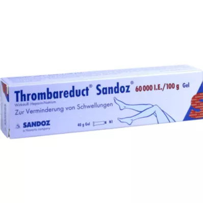 THROMBAREDUCT Sandoz 60,000 I.E. Gel, 40 g