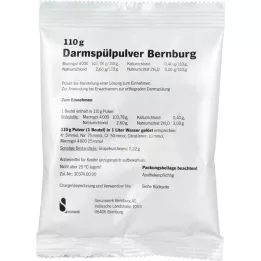 DARMSPÜLPULVER Bernburg 110 g, 100 pcs