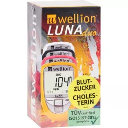 WELLION Lunaduo BZ-Messg.Set MG/DL Pink, 1 pcs