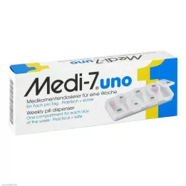 MEDI 7 uno medication dispenser for 7 days white, 1 pc