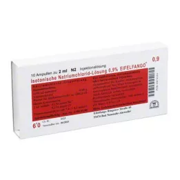 ISOTONISCHE NaCl solution 0.9% Eifelfango Inj.-Lsg., 10X2 ml