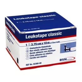 LEUKOTAPE Classic 3.75 cmx10 m black, 1 piece