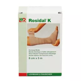 ROSIDAL K bandage 8 cmx5 m, 1 pc