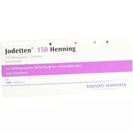 JODETTEN 150 Henning tablets, 100 pcs