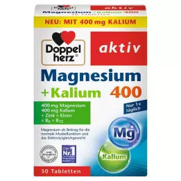 DOPPELHERZ Magnesium+Potassium Tablets, 30 pcs