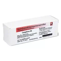 CAMPHORA D 6 Globuli, 10 g
