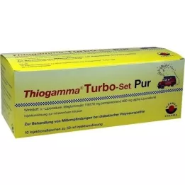 THIOGAMMA Turbo Set Pur Injektionsflaschen, 10X50 ml