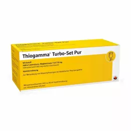 THIOGAMMA Turbo Set Pur Injection Bottles, 10X50 ml