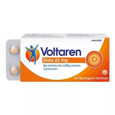 VOLTAREN Dolo 25 mg coated tablets, 20 pcs