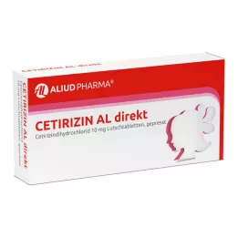 CETIRIZIN AL direct lozenges, 49 pcs