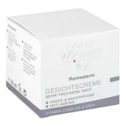 WIDMER Remederm face cream lightly perfumed, 50 ml
