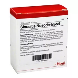 SINUSITIS Nosode Injeel ampoules, 10 pcs