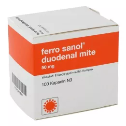FERRO SANOL duodenal mite 50 mg gastric juice hard, 100 pcs