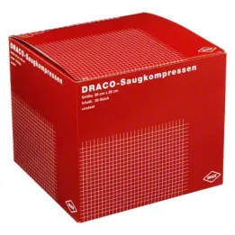 Suction compresses non-sterile 20x2, 30 pcs