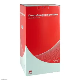 Suction compresses non-sterile 20x4, 30 pcs