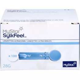 MYSTAR SylkFeel lancets 28 G, 100 pcs