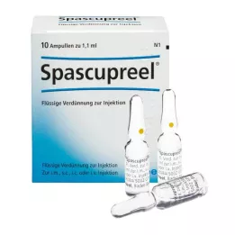 SPASCUPREEL Ampoules, 10 pcs