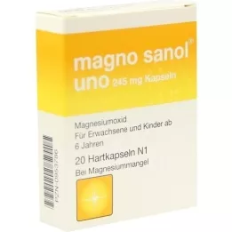 MAGNO SANOL UNO 245 mg capsules, 20 pcs