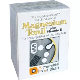 MAGNESIUM TONIL più capsule di vitamina E, 50 pz