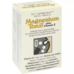 MAGNESIUM TONIL más cápsulas de vitamina E, 100 pz