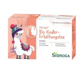 SIDROGA Organic Childrens Cold Tea Filter Bags, 20X1.5 g
