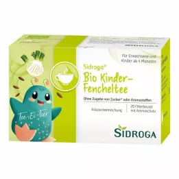 SIDROGA Organic Childrens Fennel Tea Filter Bags, 20X2.0 g