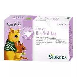SIDROGA Organic Breastfeeding Tea Filter Bags, 20X1.5 g
