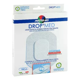 DROP Med 8x10 cm Wound Association Steril Master AID, 5 pcs