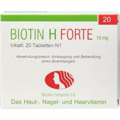 BIOTIN H forte Tabletten, 20 St