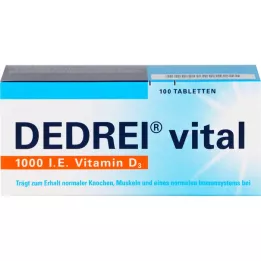 DEDREI Vital tablets, 100 pcs