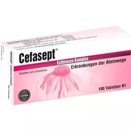 CEFASEPT Echinacea complex tablets, 100 pcs