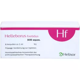 HELLEBORUS FOETIDUS Aquos. D 30 ampoules, 8x1 ml
