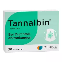 TANNALBIN Tablets, 20 pcs