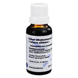 TARTARUS EMETICUS D 4 Dilution, 20 ml
