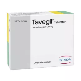 TAVEGIL Tablets, 20 pcs