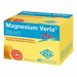 MAGNESIUM VERLA plus granules, 50 pcs