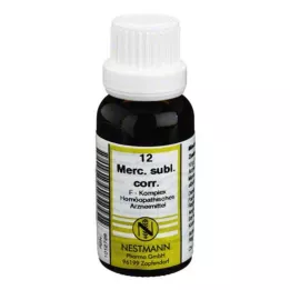 MERCURIUS SUBLIMATUS CORR.F complex no.12 dilution, 20 ml