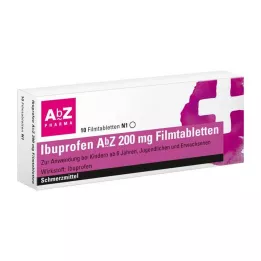 IBUPROFEN AbZ 200 mg film-coated tablets, 10 pcs
