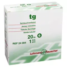 TG Tubular bandage size 6 20 m white, 1 piece