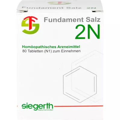 FUNDAMENT-Salt II N tablets, 80 pcs