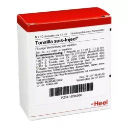 TONSILLA SUIS Injeel ampoules, 10 pcs
