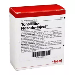 TONSILLITIS Nosode injeel ampoules, 10 pcs