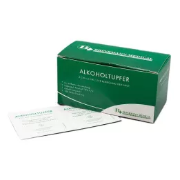 ALKOHOLTUPFER 3x6 cm sterile, 100 pcs