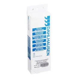 MUNDSCHUTZ PAPIERVLIES M.Gummiband Weiß, 100 pcs