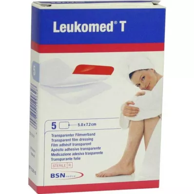 LEUKOMED transparent sterile plaster 5x7.2 cm, 5 pcs LEUKOMED transparent sterile plaster 5x7.2 cm, 5 pcs