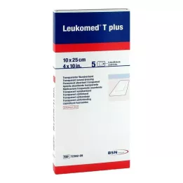 LEUKOMED Trans.plus sterile pavement 10x25 cm, 5 pcs