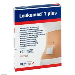 LEUKOMED transp.plus sterile plaster 8x10 cm, 5 pcs