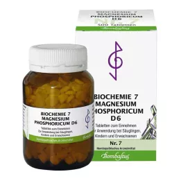 BIOCHEMIE 7 Magnesium Phosphoricum D 6 tablets, 500 pcs